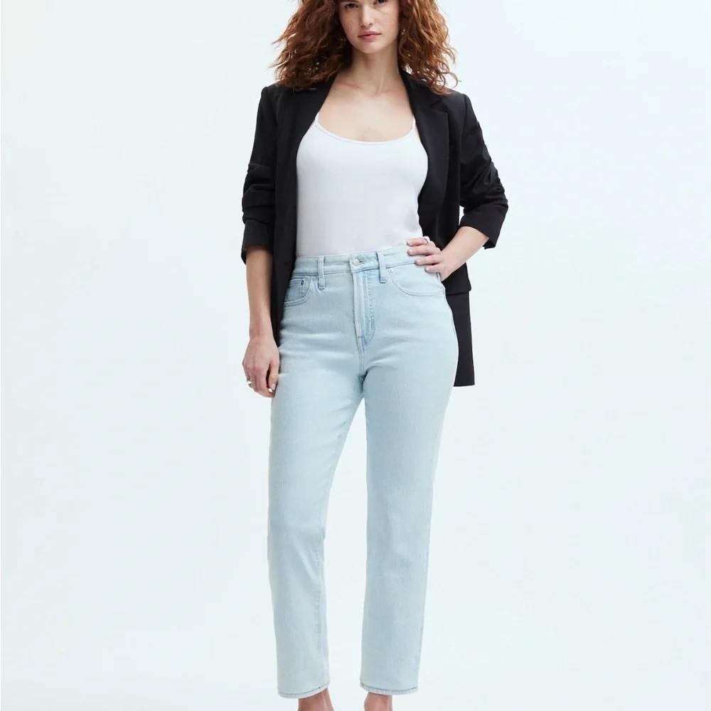 Madewell the curvy perfect vintage Jean size 28 light wash - Picture 2 of 5